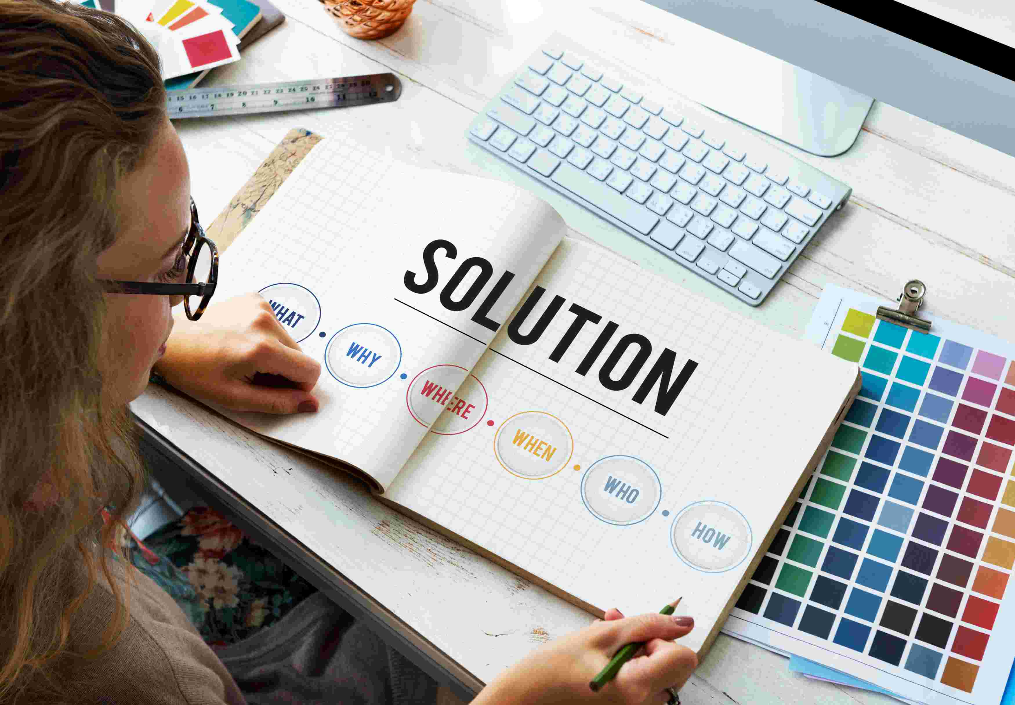 Service Branding Background